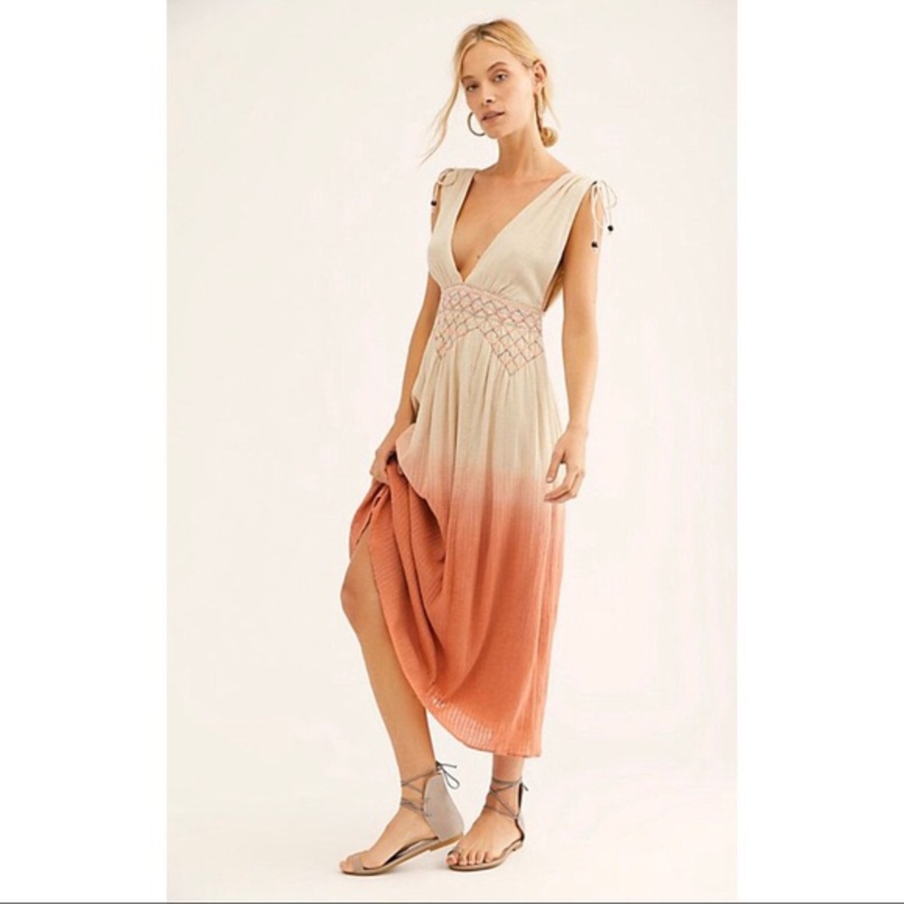 Free People Oasis Sunrise Maxi Dress